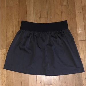 Black and grey skirt